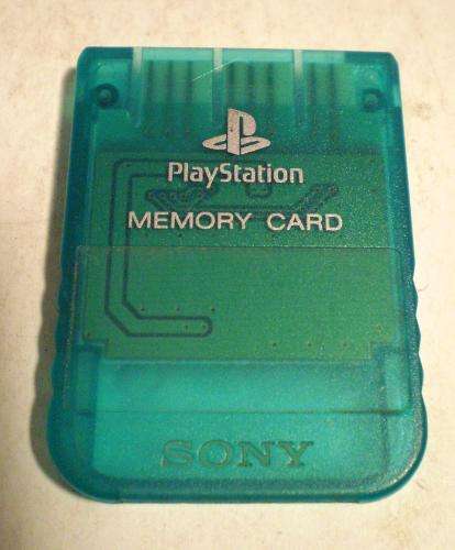original ps1 memory card